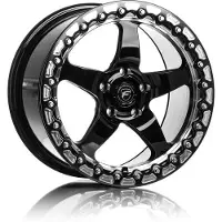 Forgestar D5 Beadlock 18x12 / 5x120.65 BP / ET56 / 8.8in BS Gloss Black Wheel