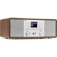 Audizio Avola alles-in-één wifi radio - Internet radio met CD-speler,