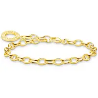 Thomas Sabo Armband 925 sterling zilver Zilver 20 Goud 32023681