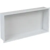 Plieger Inbouwnis Inbox Wand Met Flens 60x30x7.5cm Waterproof Wit