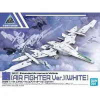 BANDAI NAMCO GUNDAM - 30MM 1/144 EVA Vehicle Air Fighter White - Model Kit