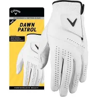 Callaway linkshandige golfhandschoen Dawn Patrol wit