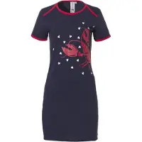 Rebelle Blauw nachthemd kreeft - Blauw - Maat - 44