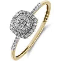 Lucardi Ring 'Süße kleine Prinzessin' goud