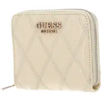 GUESS Portemonnee Adi SLG Zip Around Wallet Pale Yellow Lichtgeel