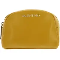 Valentino Cosmetische tas Chamonix Re Soft Cosmetic Case Senape Donkergeel