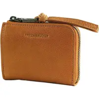 Fredsbruder Leren Portemonnee In My Pocket Small Wallet Toffee Amber Terracotta