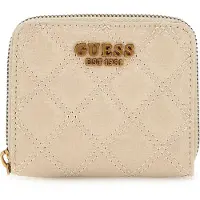 GUESS Portemonnee Giully Zip Around Wallet Almond Beige