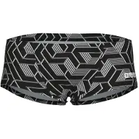 Arena - Escape Swim Low Waist Short - Zwembroek 7, grijs/zwart