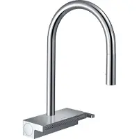 Hansgrohe Aquno Select M81 ééngreeps keukenkraan 170, uittrekbare vuistdouche, 3jet, chroom
