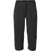 Vaude - Women's Yaras 3/4 Pants - Fietsbroek 44, zwart