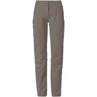 Vaude - Women's Farley Stretch Capri T-Zip Pants III - Afritsbroek 44 - Regular, bruin