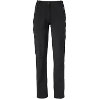 Vaude - Women's Farley Stretch Pants III - Trekkingbroek 36 - Short, zwart