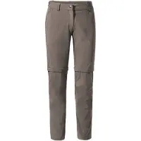 Vaude - Women's Farley Stretch Zip Off Pants II - Trekkingbroek 48 - Regular, bruin