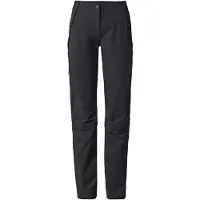 Vaude - Women's Farley Stretch Capri T-Zip Pants III - Afritsbroek 52 - Regular, zwart