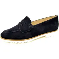 Paul green - 2493 - Instappers - Kleur: Blauw - Maat: 42