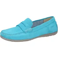 Sioux Mocassins neonblauw