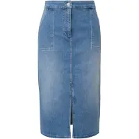 Comma casual identity Rok blauw denim