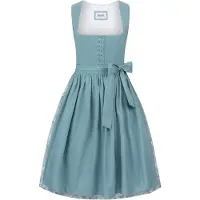 Stockerpoint Dirndl 'Bojana' petrol / wit