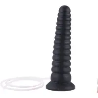 Hismith Premium Spuitende Anale Fantasy Dildo KlicLok en Zuignap 26 cm