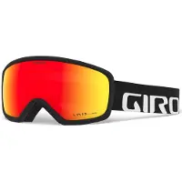Giro Skibril Ringo Black Wordmark Vivid Ember