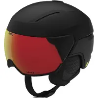 Giro Skihelm Orbit Spherical Matte Black Vivid Ember-L