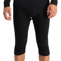 Poederbaas Legging Men Lightweight Baselayer 3/4 Pant Black-S