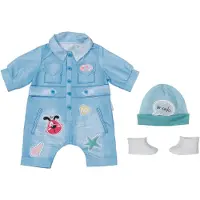 Baby Born Deluxe Jeans Overall - Poppenkleding 43 cm