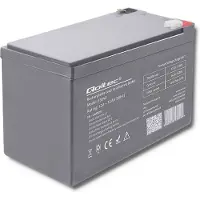 Qoltec 53049 AGM battery | 12V | 12Ah