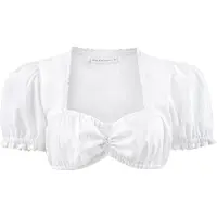 Stockerpoint Klederdracht blouse 'Tania' wit