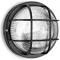 EDM Wandlamp EDM Tarragona Zwart 40 W