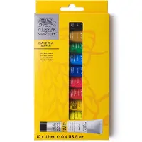 Winsor & Newton Galeria acrylverf tubes 12 ml beginnersset (10 stuks)