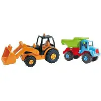 AVC Kiepwagen Met Netwerkexcavator 64x23x16 Cm