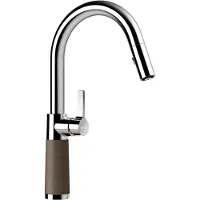 Schock armatuur SC-520 in BRONZE met afvoerkanaal / CRISTADUR