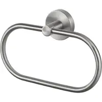 Haceka Kosmos handdoekring RVS-look