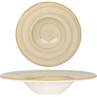 Bonna Pastabord aura terrain porselein 28 cm (400cc) set van 2