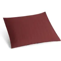 Yumeko Kussensloop Seersucker Katoen 50x60 Rood - Eco, Bio & Fairtrade