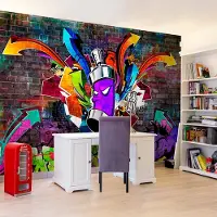 Karo-art Fotobehang - Graffiti