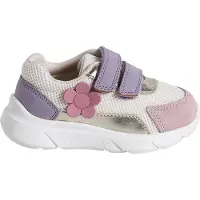 Vertbaudet Babysneakers met klittenband veel roze