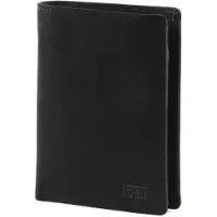 Jost Leren Portemonnee Vaxholm Wallet Black Zwart