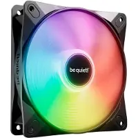 be quiet! LIGHT WINGS LX 120mm PWM PC-ventilator Zwart (b x h x d) 120 x 120 x 25 mm Incl. LED-verlichting