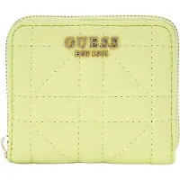 GUESS Portemonnee Assia SLG Zip Around Wallet Chartreuse Geel