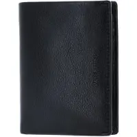 Valentino Leren Kaarthoes David Wallet Nero Zwart