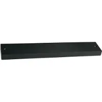 Yaxell Messenstrip van Bamboe Zwart 34,5 cm - Magnetisch en Duurzaam - Voor 5 Messen - Inclusief Bevestigingsmateriaal - Veilig en Elegant
