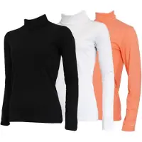 Campri 3-Pack - Skipully - Wintersportpully - Dames - Black/White/Salmon (653) - maat M