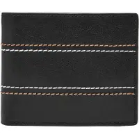 Fossil portemonnee Reese Bifold With Flip ID Black zwart