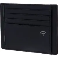 Mandarina Duck Leren Kaarthouder Times Credit Card Holder Black Zwart