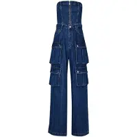 Liu Jo Jumpsuit blauw denim