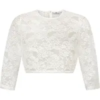 Stockerpoint Klederdracht blouse 'Akasha' wit