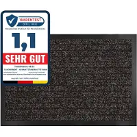 Karat Dura Deurmat - Robuust & Duurzaam - In vele Maten en Kleuren - Antislip Schoonloopmat - Voor Binnen en Buiten - Bruin - 40 x 60 cm